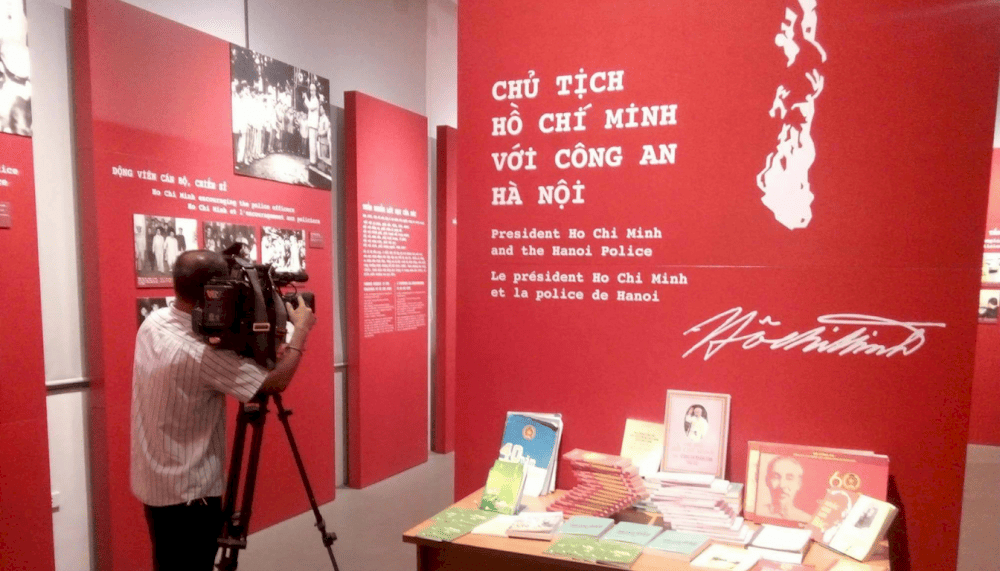 The exhibition &ldquo;President Ho Chi Minh and the Hanoi Police&rdquo; - an indoor display honoring President Ho Chi Minh&rsquo;s connection with Hanoi&rsquo;s police force (Source: Fanpage Hanoi Police Museum - Bảo t&agrave;ng C&ocirc;ng an H&agrave; Nội)